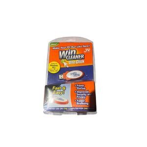 Win Cleaner One Click Professional USB Computer Clean Repair for PC Laptop NEW